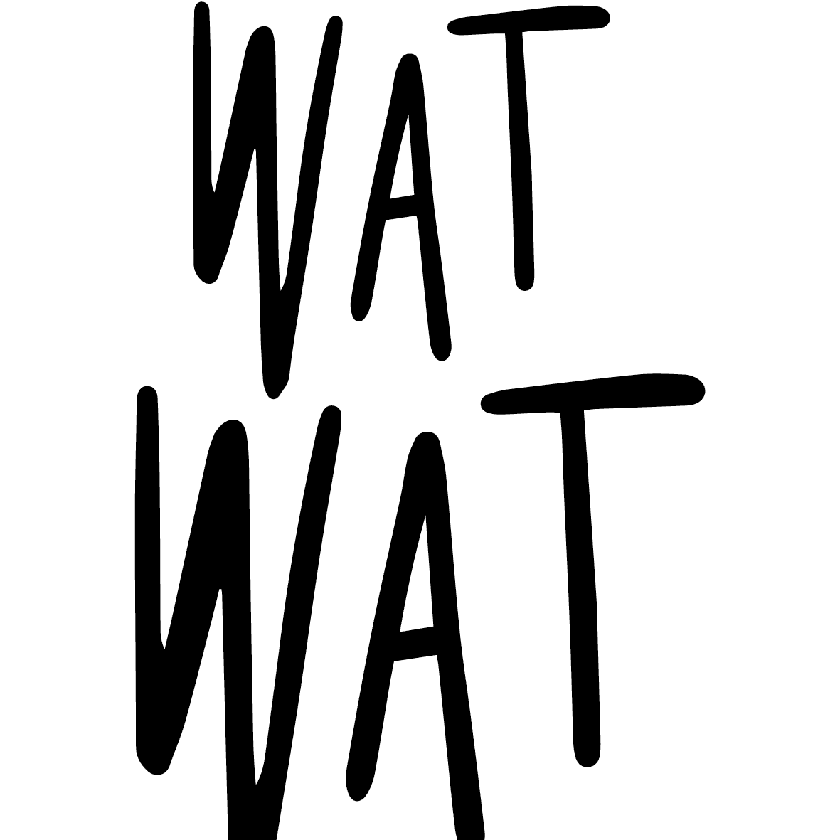 WAT WAT logo BW 300dpi on white edited
